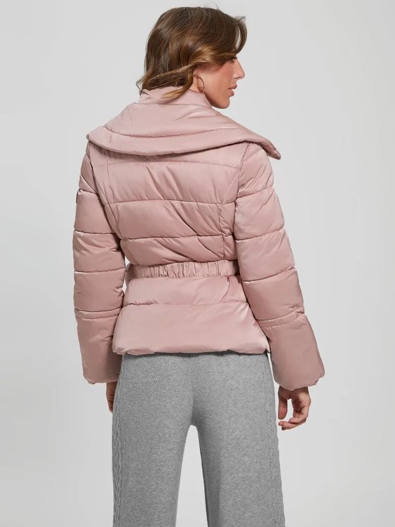 Módní Glitzy bunda, Růžová barva, 2022