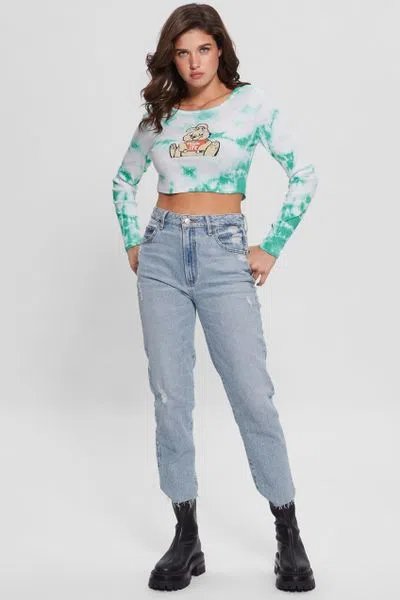 Módní Banksy Bunny triko, Bílá, Zelená barva, 2023