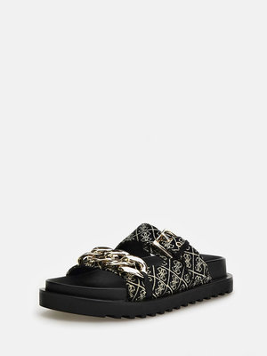 GUESS – Fatema pantofle, Černá barva