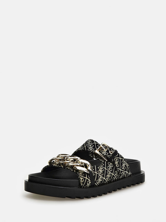 GUESS – Fatema pantofle, Černá barva