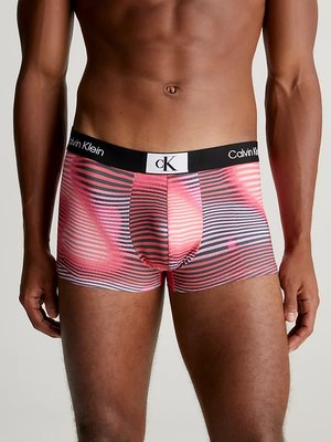 96 Micro boxery 3ks – Calvin Klein Underwear, Černá, Červená barva Muži