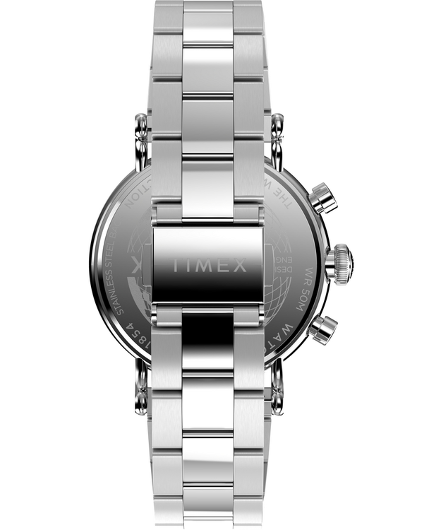 Waterbury hodinky – TIMEX, Stříbrná barva Muži