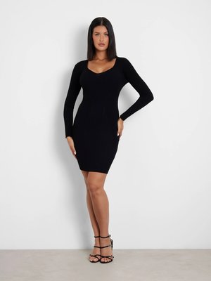 Isabella šaty – GUESS, Černá barva Ženy