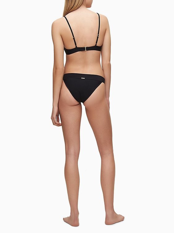 Luxusní Plavky Core Solids - Horní díl, Černá barva, S, L