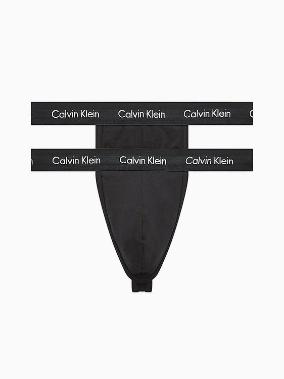 Calvin Klein Underwear – 2pc tanga, Černá barva