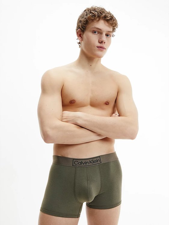 Reimagined boxery – Calvin Klein Underwear, Khaki barva Muži