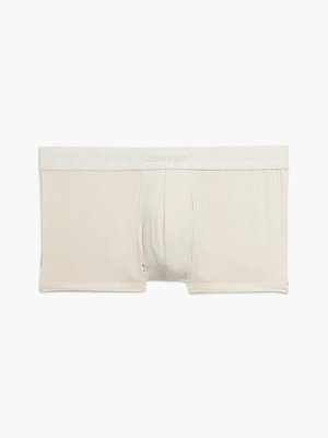 Calvin Klein Underwear – Embossed boxery, Bílá, Krémová barva