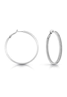 Guess – JUBE02247JWRHT/U-silver NÁUŠNICE