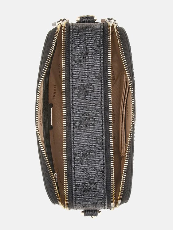 Módní Noelle crossbody, Černá barva, 2023