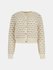 Luxusní Miya kardigen, Krémová barva, XS, S, M, L