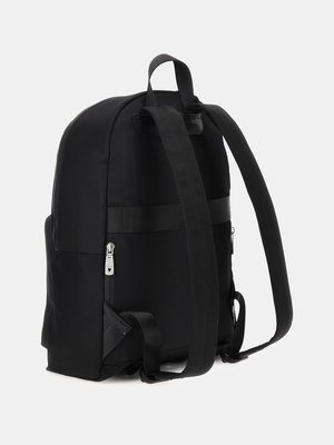 Maxi Logo batoh – GUESS, Černá barva Muži