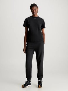 Luxusní Metallic Micro Logo tepláky, Černá barva, XS, M, L