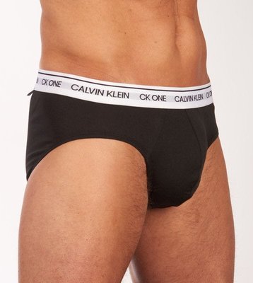 Calvin Klein Underwear – One slipy 2ks, Černá barva