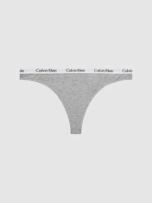 Calvin Klein Underwear – Carousel tanga, Šedá barva