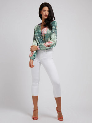 Stefania body – Guess, Khaki barva Ženy