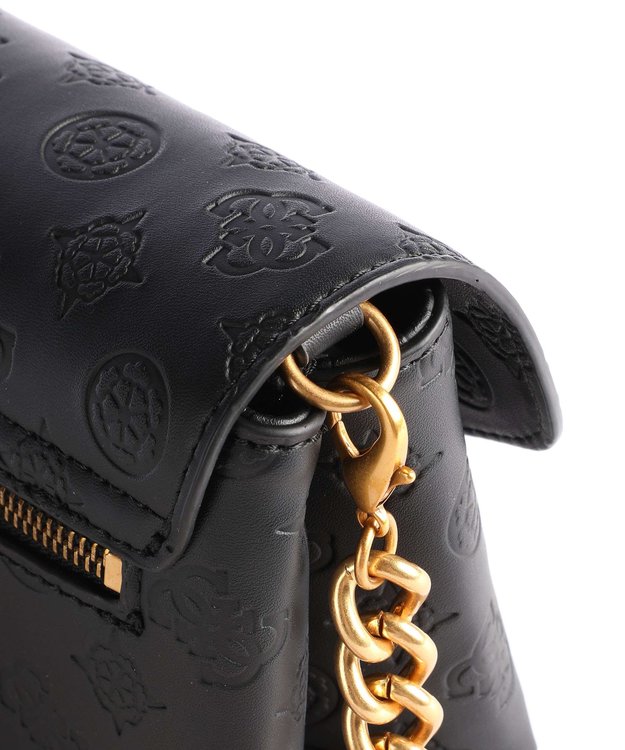 Módní Zanelle crossbody, Černá barva, 2022