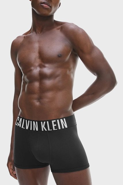 Módní Intense Power boxery 2ks, Černá, Tyrkysová barva, 2022