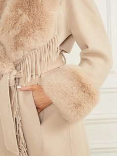 Micky kabát Béžová barva Ženy