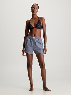 Luxusní Pure Cotton šortky, Modrá, Šedá barva, XS, S, M, L