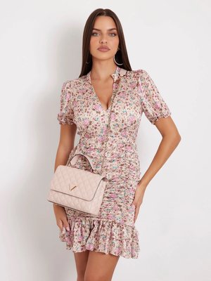 Giully 2 crossbody – GUESS, Růžová barva Ženy