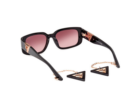 Módní Sluneční brýle, Černá barva, 2023