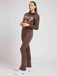 Módní Alisa mikina, Hnědá barva, 2022 1