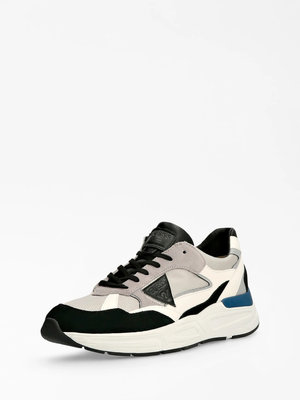 Guess – Imola tenisky, Bílá, Černá, Šedá barva