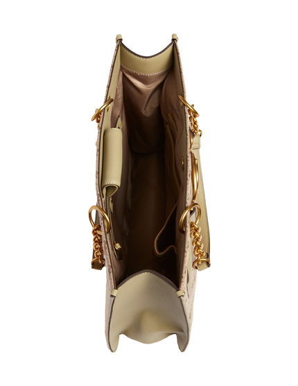 Módní Aileen tote kabelka, Hnědá barva, 2022