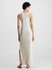 Silk Tank šaty – Calvin Klein, Krémová barva Ženy