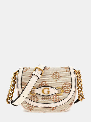 GUESS – Izzy crossbody, Béžová barva