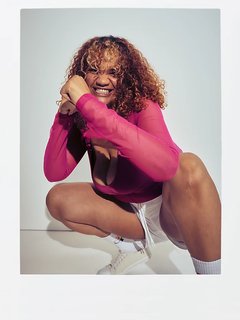 Mesh Layered body Růžová barva Ženy