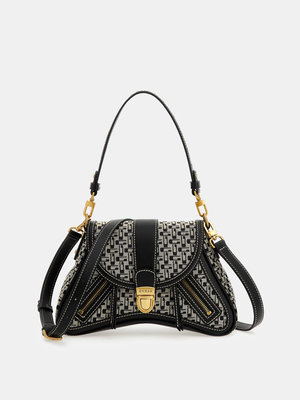 GUESS – HWJA8966190-BLO STŘEDNÍ KABELKA