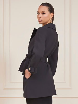 Scarlett Austin kabát – Marciano, Černá barva Ženy