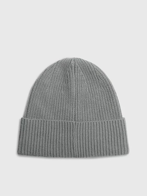 Re-Lock Beanie čepice – Calvin Klein Jeans, Šedá barva Ženy