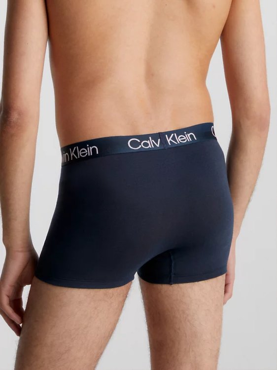 Módní Modern Structure boxery 3ks, Khaki, Navy barva, 2023