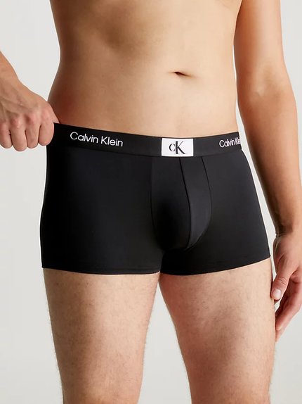 Módní 96 Micro boxery 3ks, Červená barva, 2023