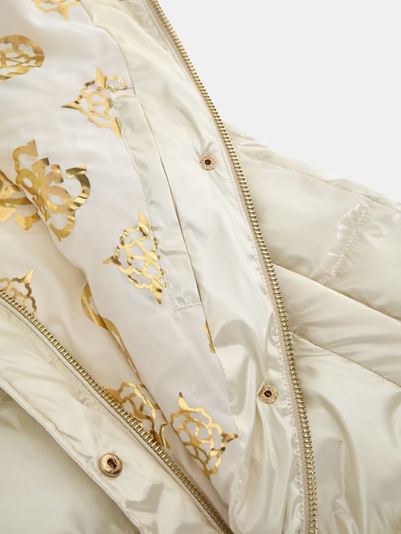 Luxusní Noemi Padded vesta, Bílá barva, XS, S, M, L