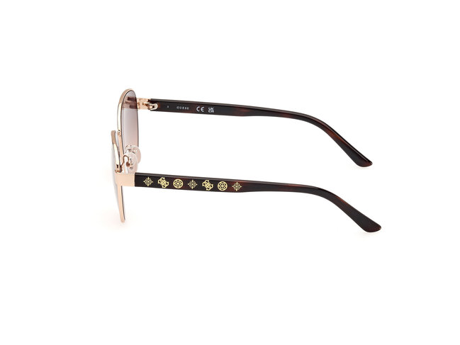 Sluneční brýle – GUESS, Černá, Růžové zlato barva Ženy
