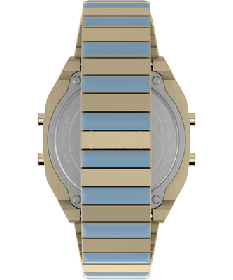 Timex LAB 80 hodinky – TIMEX, Modrá, Zlatá barva Ženy