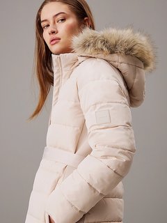 Luxusní Padded Scub bunda, Béžová barva, XS, S, M, L, XL