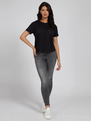 Luxusní Gamine tričko, Černá barva, XS, S, M, L, XL