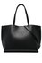 Luxusní Everyday kabelka, Černá barva, U