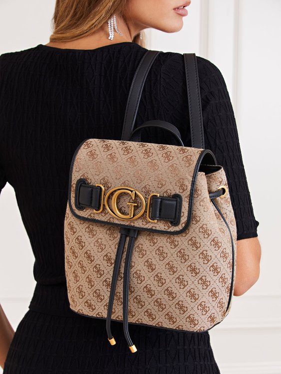 Luxusní Aviana batoh, Béžová, Hnědá barva