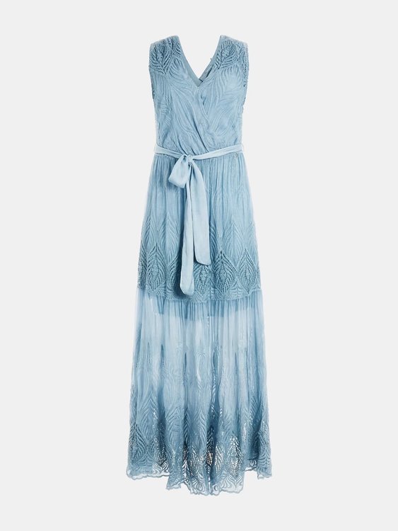 Luxusní Pam Embro šaty, Modrá barva, XS, S, M, L