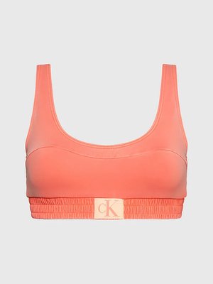 Calvin Klein Swimwear – CK Authentic plavky - Horní díl, Oranžová barva