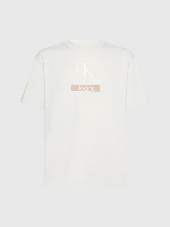 Stacked Archival triko Bílá, Krémová barva Muži