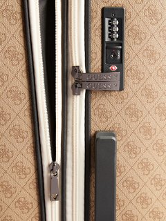 Luxusní Mildred kufr, Hnědá barva, T/U