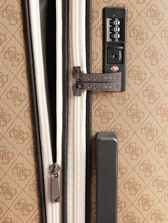 Luxusní Mildred kufr, Hnědá barva, T/U