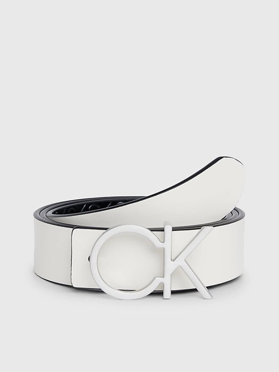 Re-Lock pásek – Calvin Klein Jeans, Bílá, Černá barva Ženy