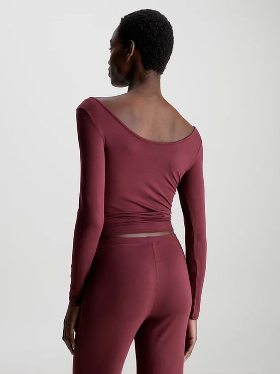 Ultra Light Lounge triko – Calvin Klein Underwear, Červená barva Ženy